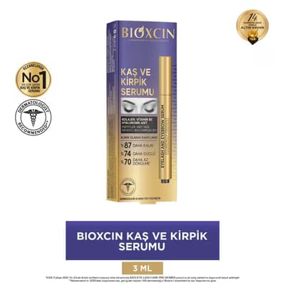 Bioxcin Kaş ve Kirpik Serumu 3 ml - Gratis