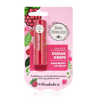 Bee Beauty Dudak Kremi Ahududu - Gratis