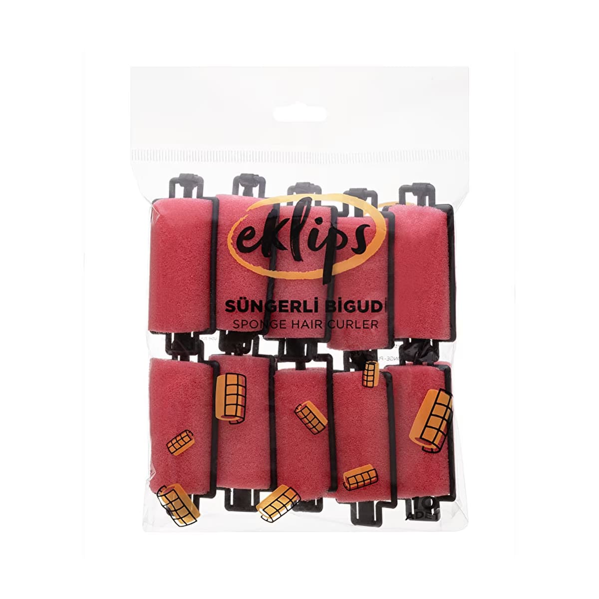 Eklips Süngerli Bigudi 10'lu - Gratis