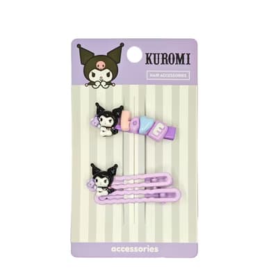 Kuromi Lisanslı Çocuk Toka UKB-K041 - Gratis