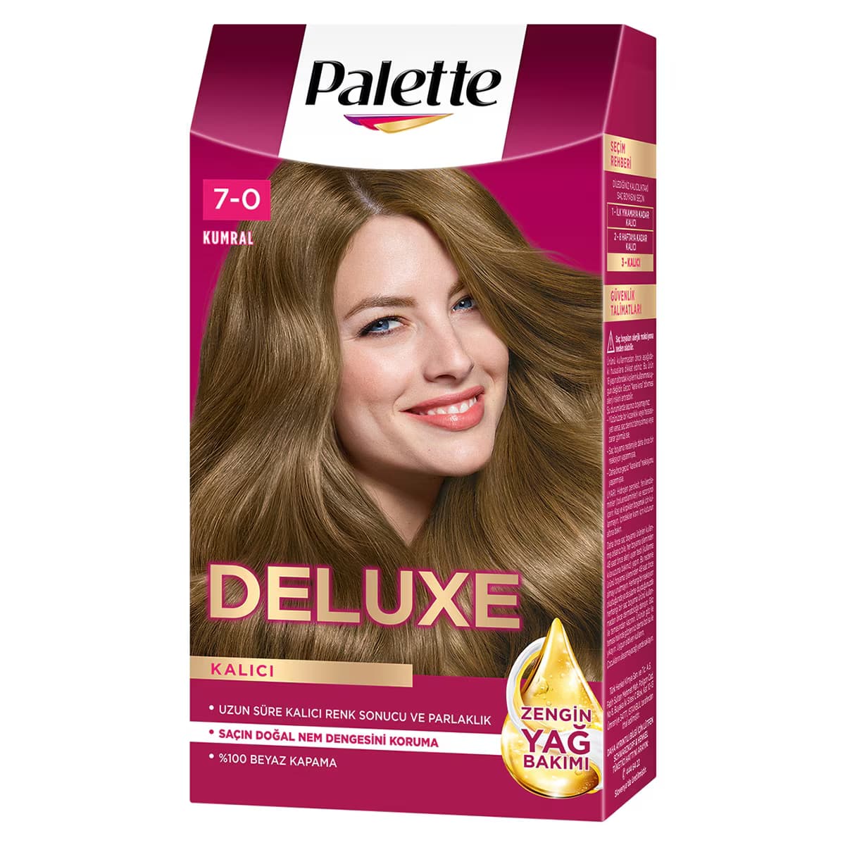 Palette Deluxe Saç Boyası 7-0 Kumral 3
