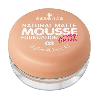 Essence Natural Matte Mousse Fondöten No: 02