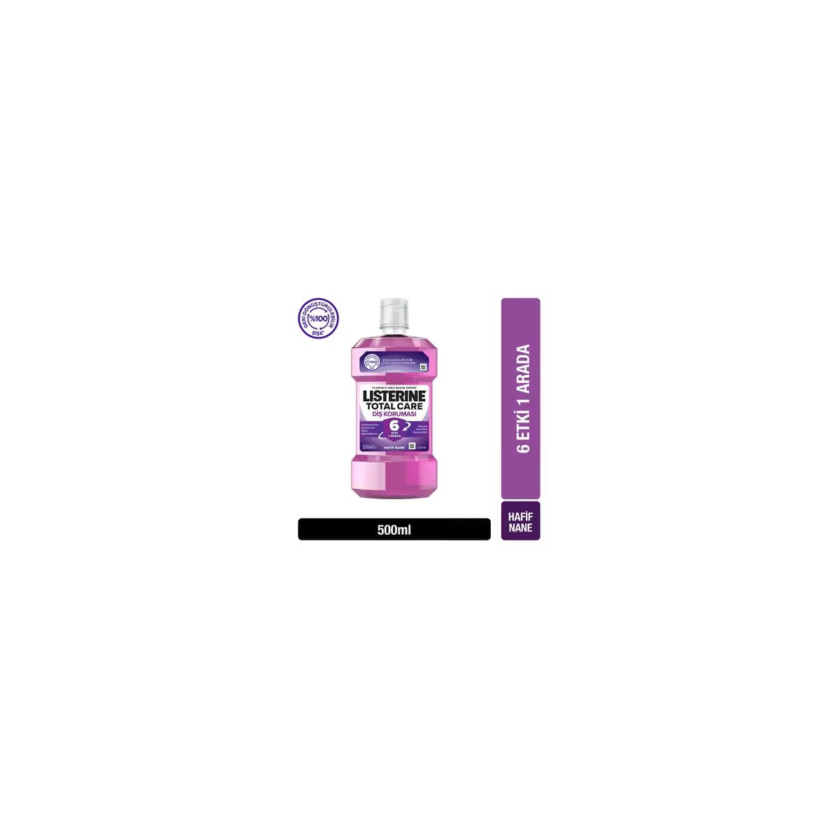 Listerine 6 Etki 1 Arada Ağız Suyu 500 ml 5