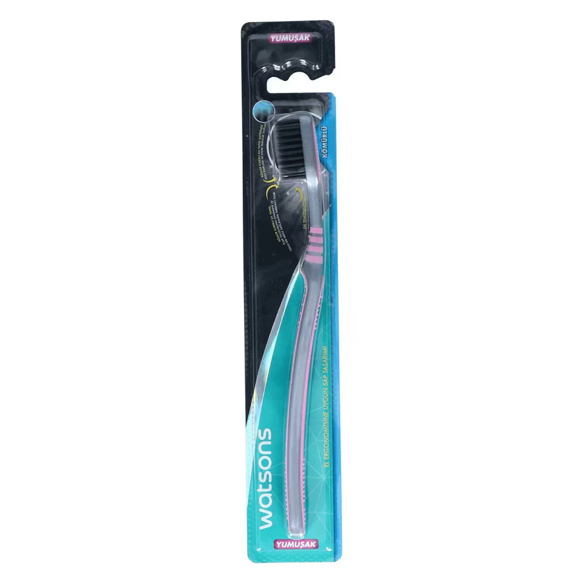 Watsons Kömürlü Soft Diş Fırçası 1 Adet 2