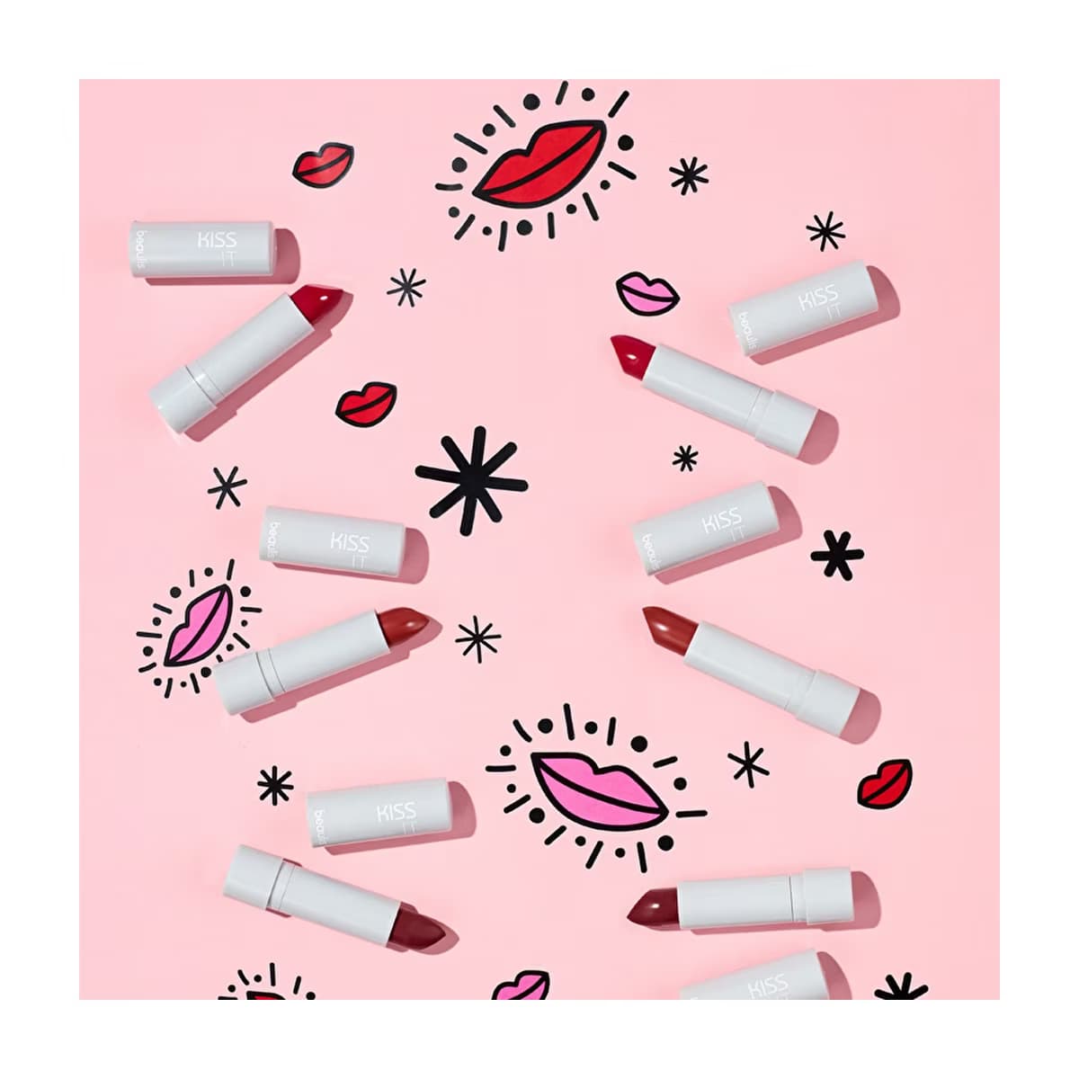 Beaulis Kiss It Mat Ruj 317 Chilli - Gratis 4