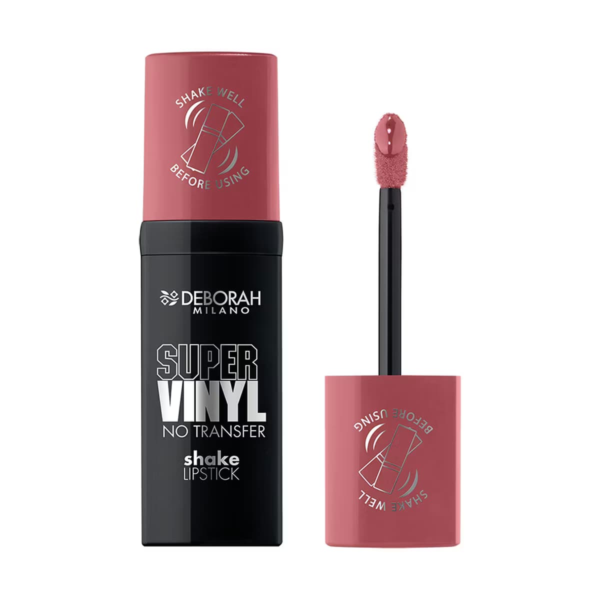 Deborah Super Vinyl Shake Ruj 01 Nude Rose 2