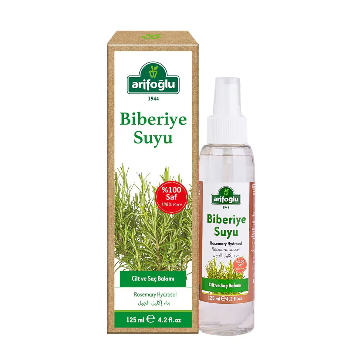 Arifoğlu Biberiye Suyu 125 ml 2