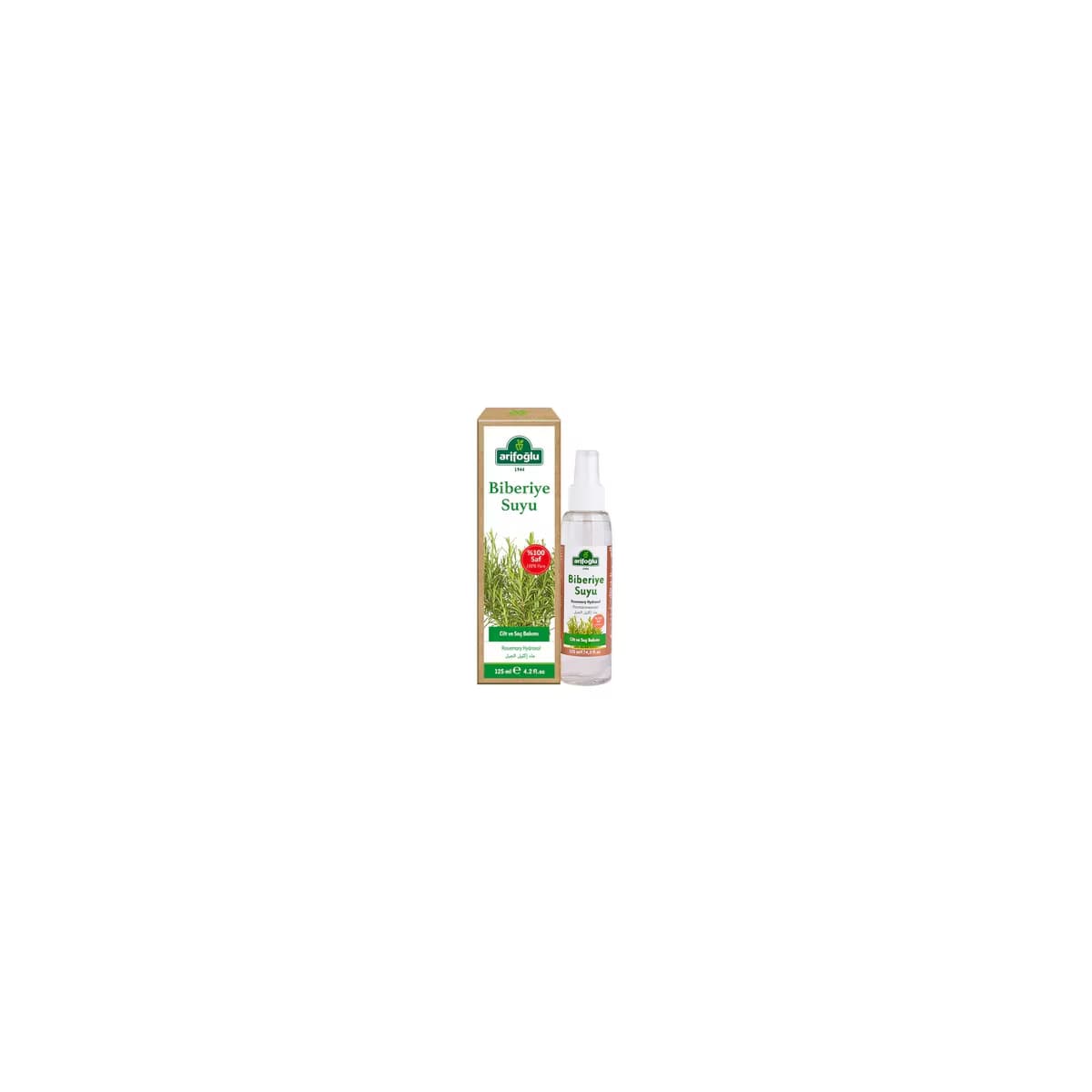 Arifoğlu Biberiye Suyu 125 ml 4