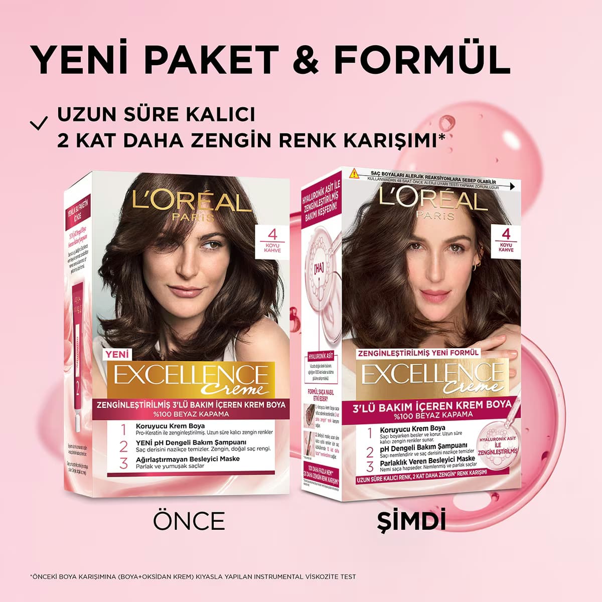 L'Oreal Paris Excellence Kahve Saç Boyası 4 2