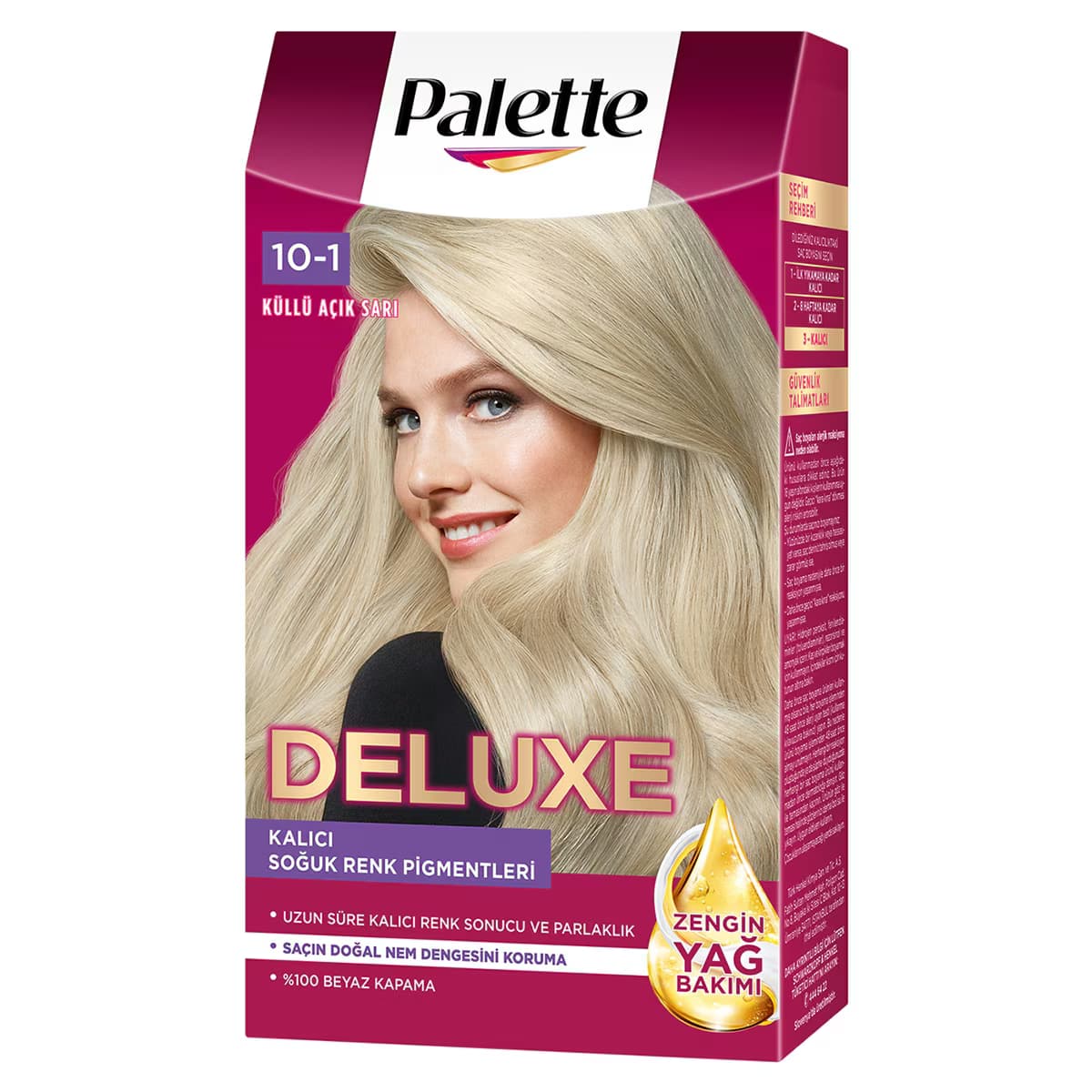 Palette Deluxe Saç Boyası 10-1 Küllü Açık Sarı 2