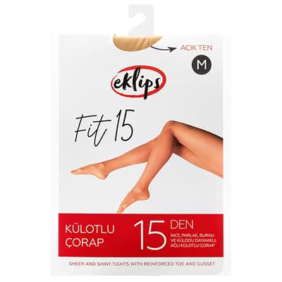 Eklips Açık Ten Külotlu Çorap M Beden - Gratis