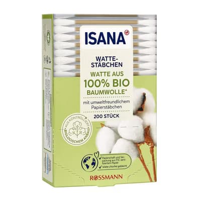 Isana Organik Kulak Çubuğu 200'lü