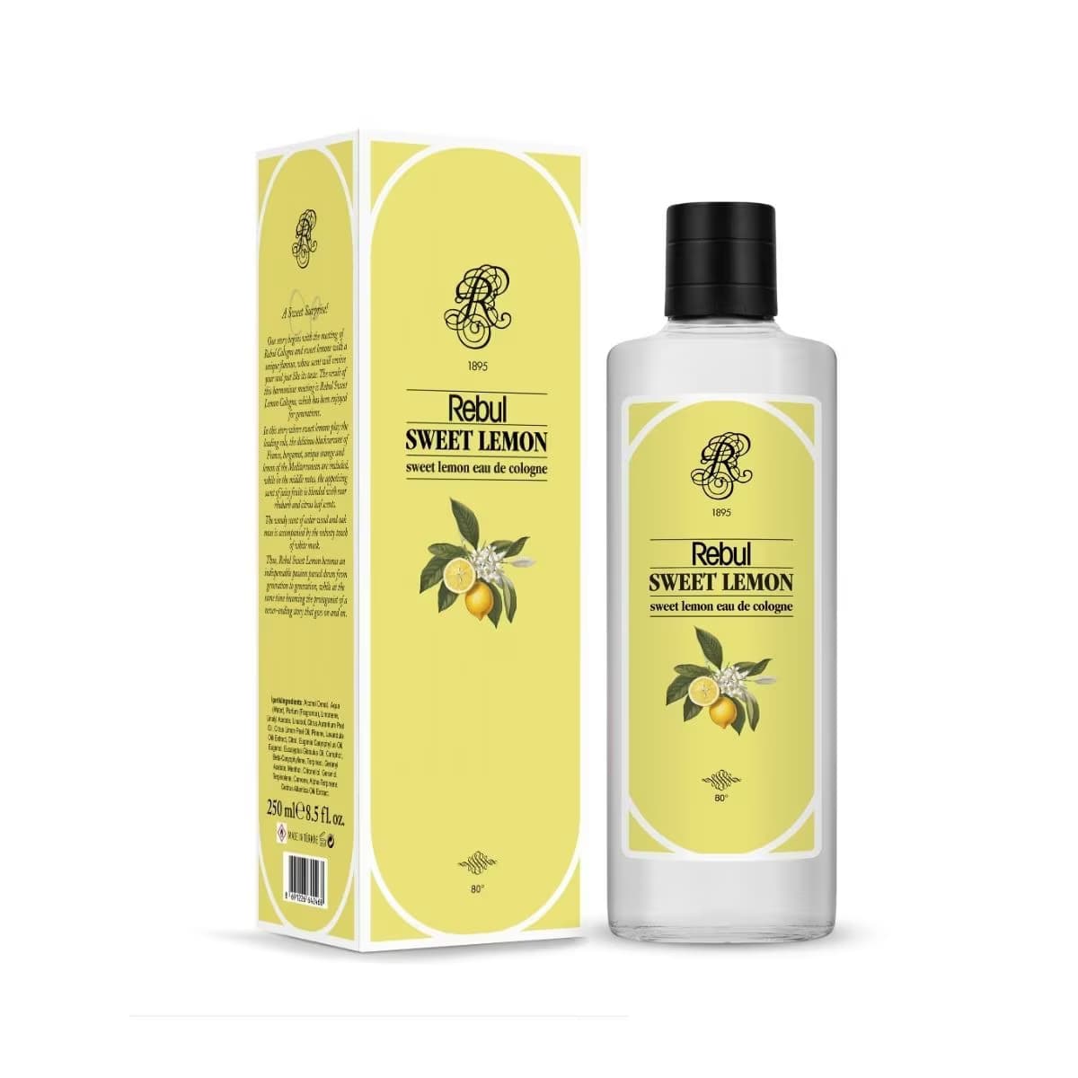 Rebul Sweet Limon Kolonyası EDC 250 ml 4