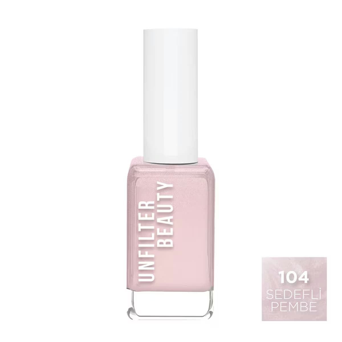 Unfilter Beauty Oje Sedefli Pembe No: 104 4