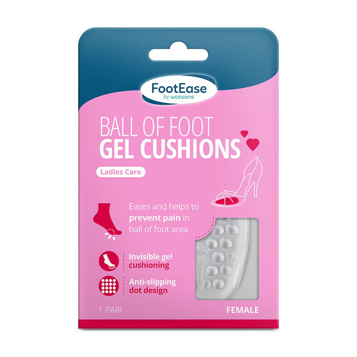 Watsons Footease Jel Ayak Destek 1 Çift 3