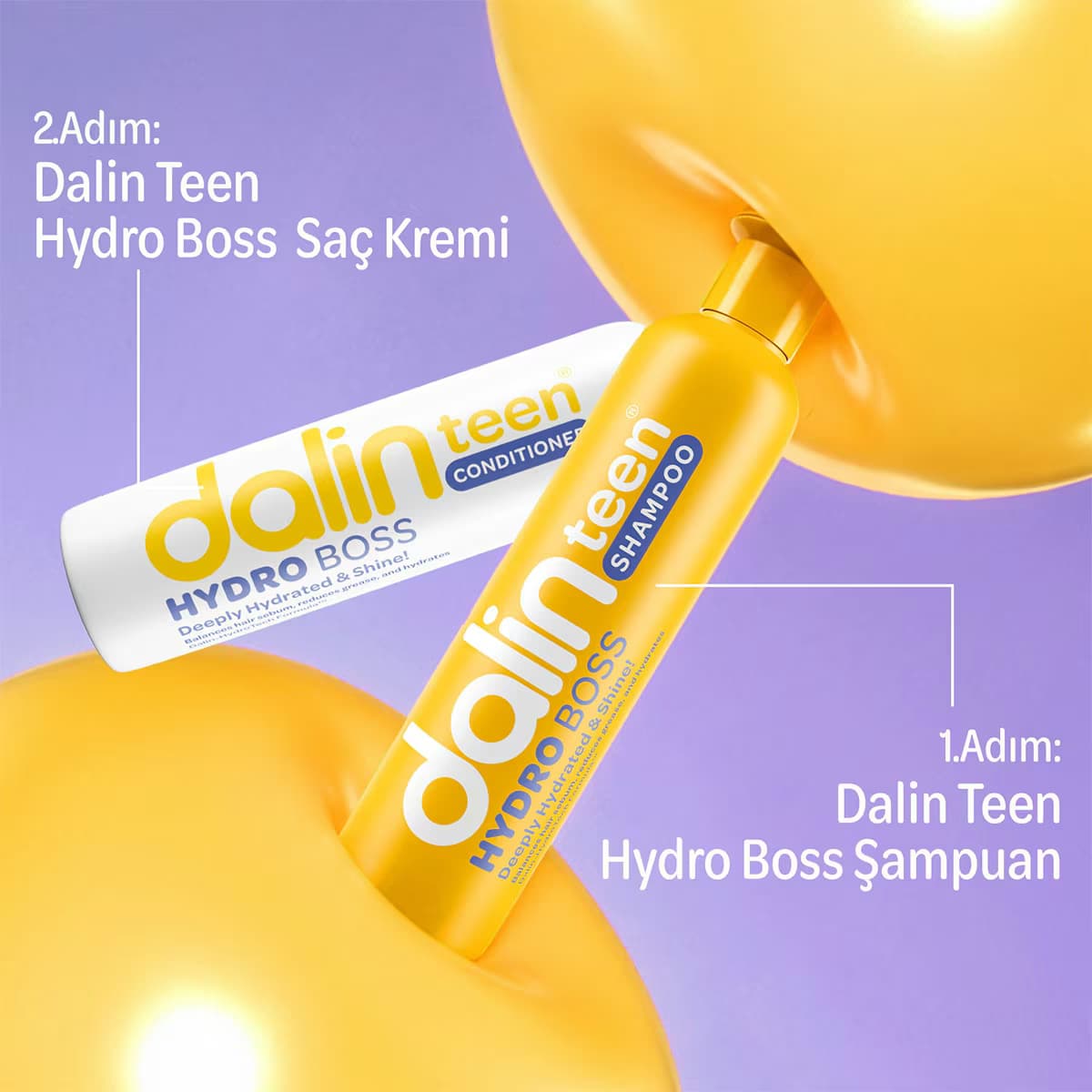 Dalin Teen Hydro Boss Şampuan 190 ml 5