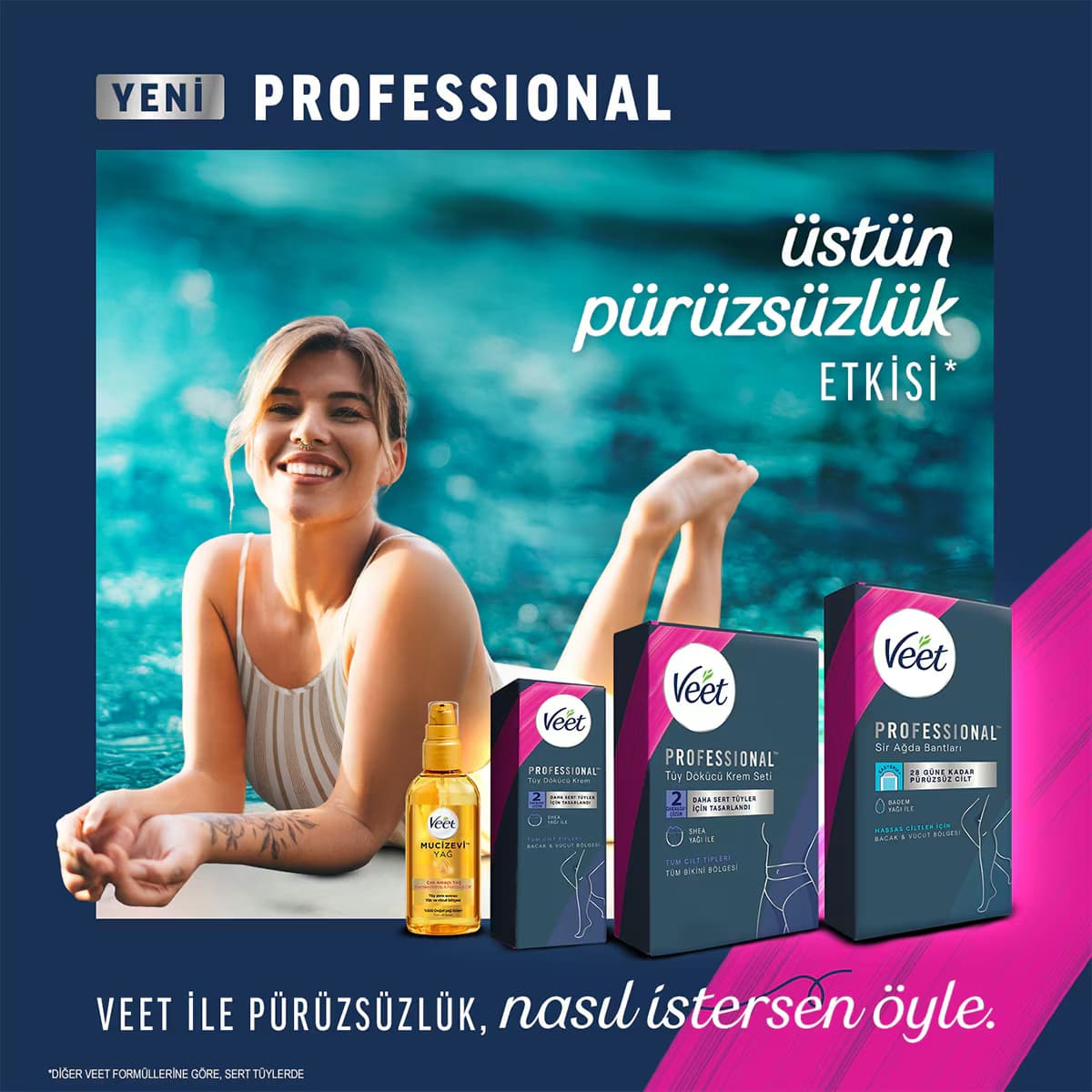 Veet Ağda Bandı 20'li Hassas Ciltler İçin 5