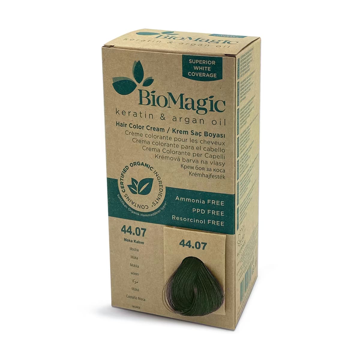 Biomagic Saç Boyası Moka Kahve No: 44.07 2