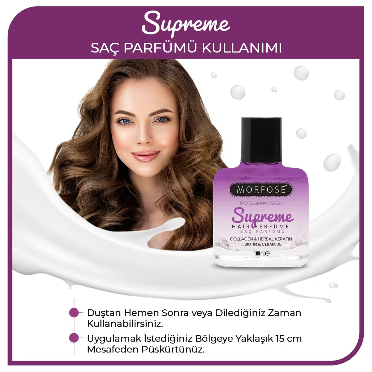 Morfose Supreme Saç Parfümü 100 ml 3