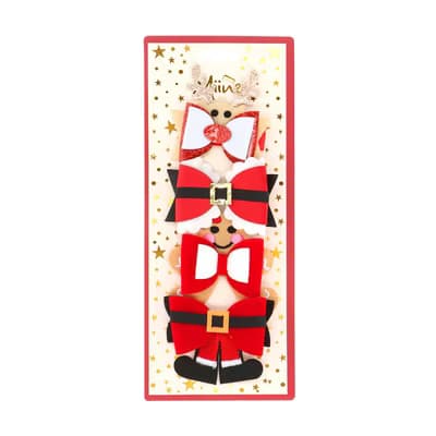 Miine Yılbaşı Saç Tokası Santa