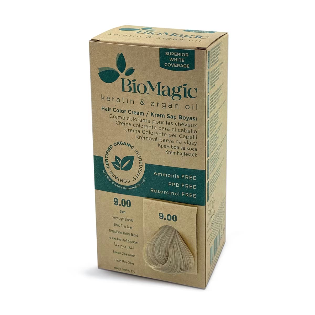 BioMagic Saç Boyası Sarı No: 9.00 2