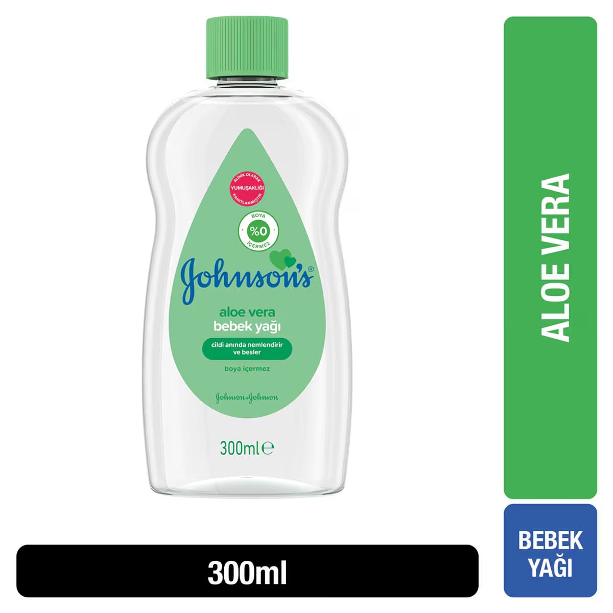 Johnson's Aloe Vera Bebek Yağı 300 ml 2