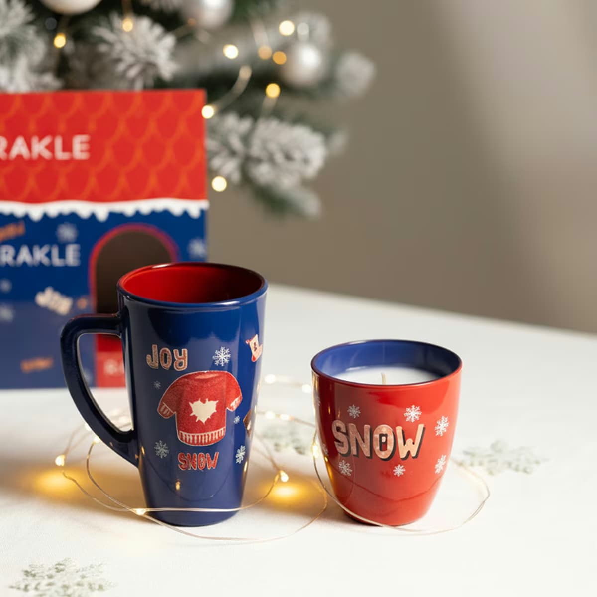 Rakle Joy & Snow Mum ve Kupa Hediye Seti 2