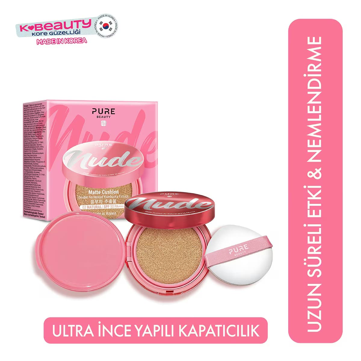 Pure Beauty Cushion Krem Natural 12 g 5
