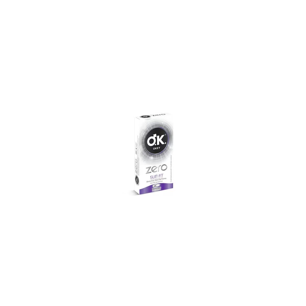 Okey Prezervatif Zero Slim Fit 10'lu 3