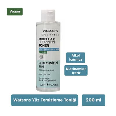 Watsons Micellar Arındırıcı Tonik 200 ml