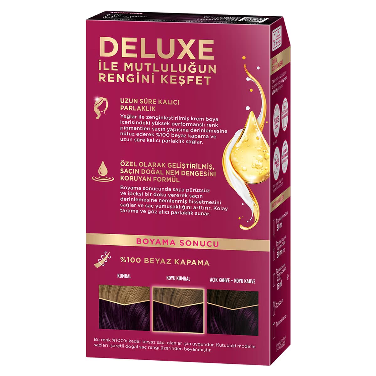 Palette Deluxe Saç Boyası 4-99 Patlıcan Moru 2