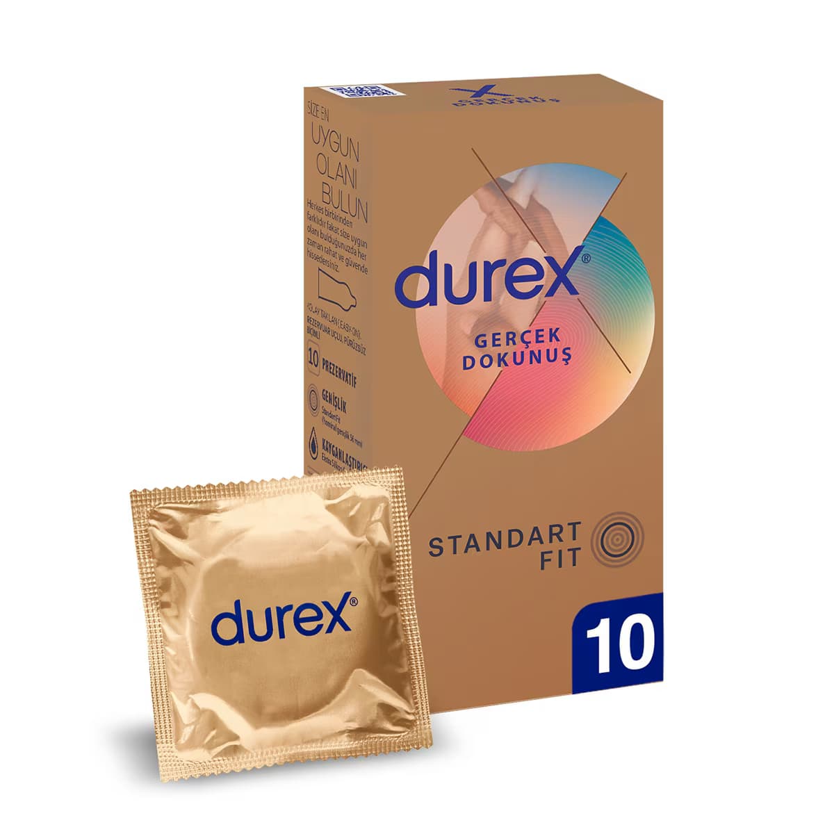 Durex Gerçek Dokunuş Prezervatif 10'lu 2