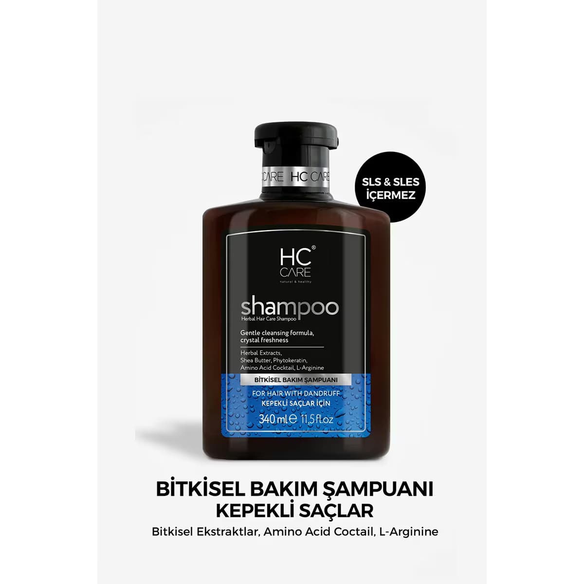 HC Care Kepekli Saçlar İçin Şampuan 340 ml 2