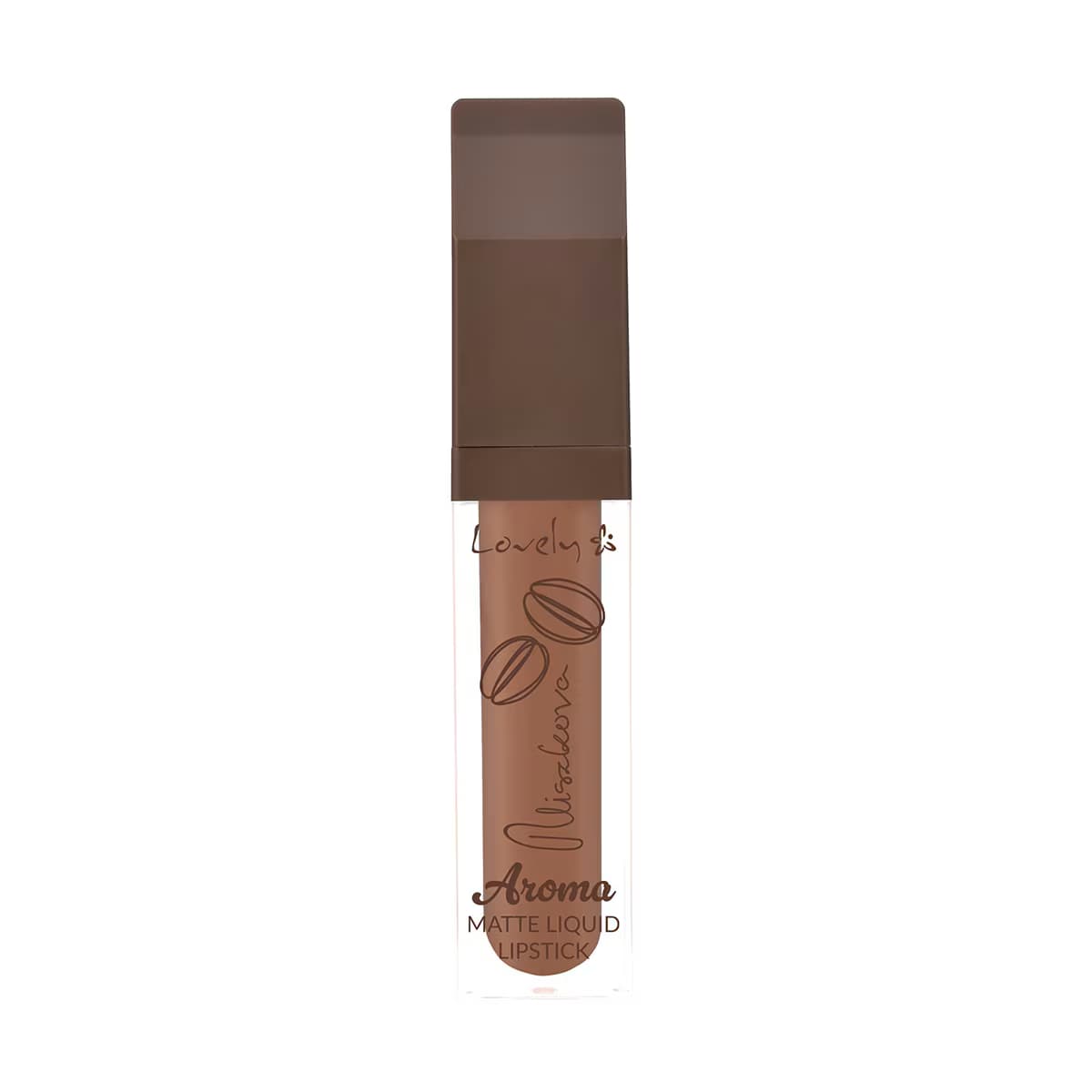 Lovely Aroma Mat Likit Lipstick 03 3