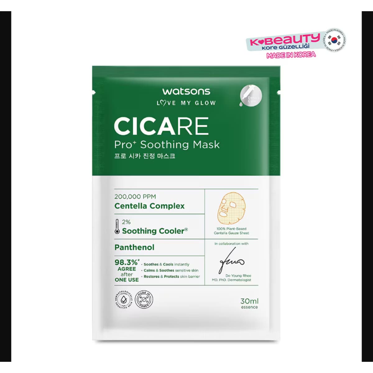 Watsons Cicare Pro+ Yatıştırıcı Maske 30 ml 3