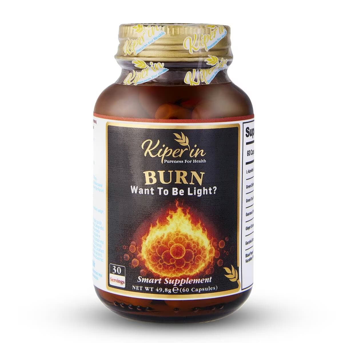 Kiperin Burn Yağ Yakımı 30 Kapsül 2