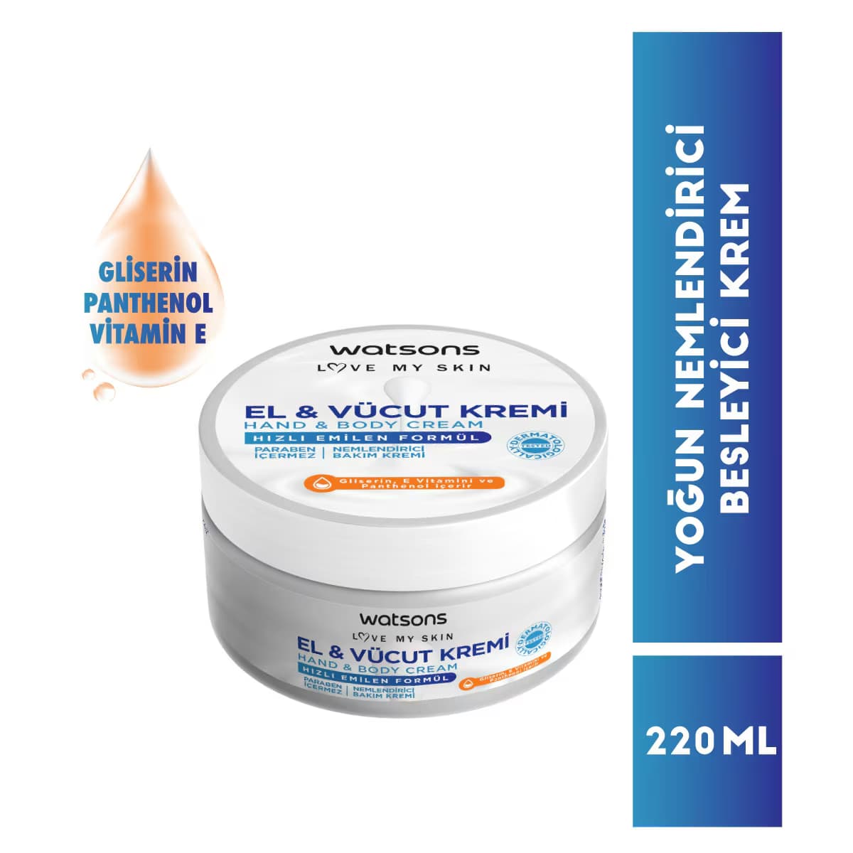 Watsons El Ve Vücut Kremi 220 ml 5