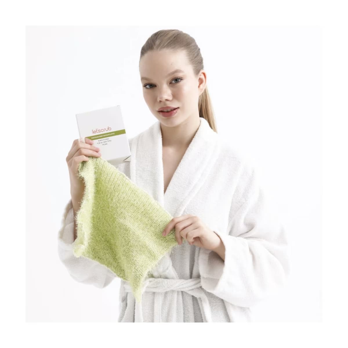 Let'scrub Yeşil Banyo Lifi - Gratis 4