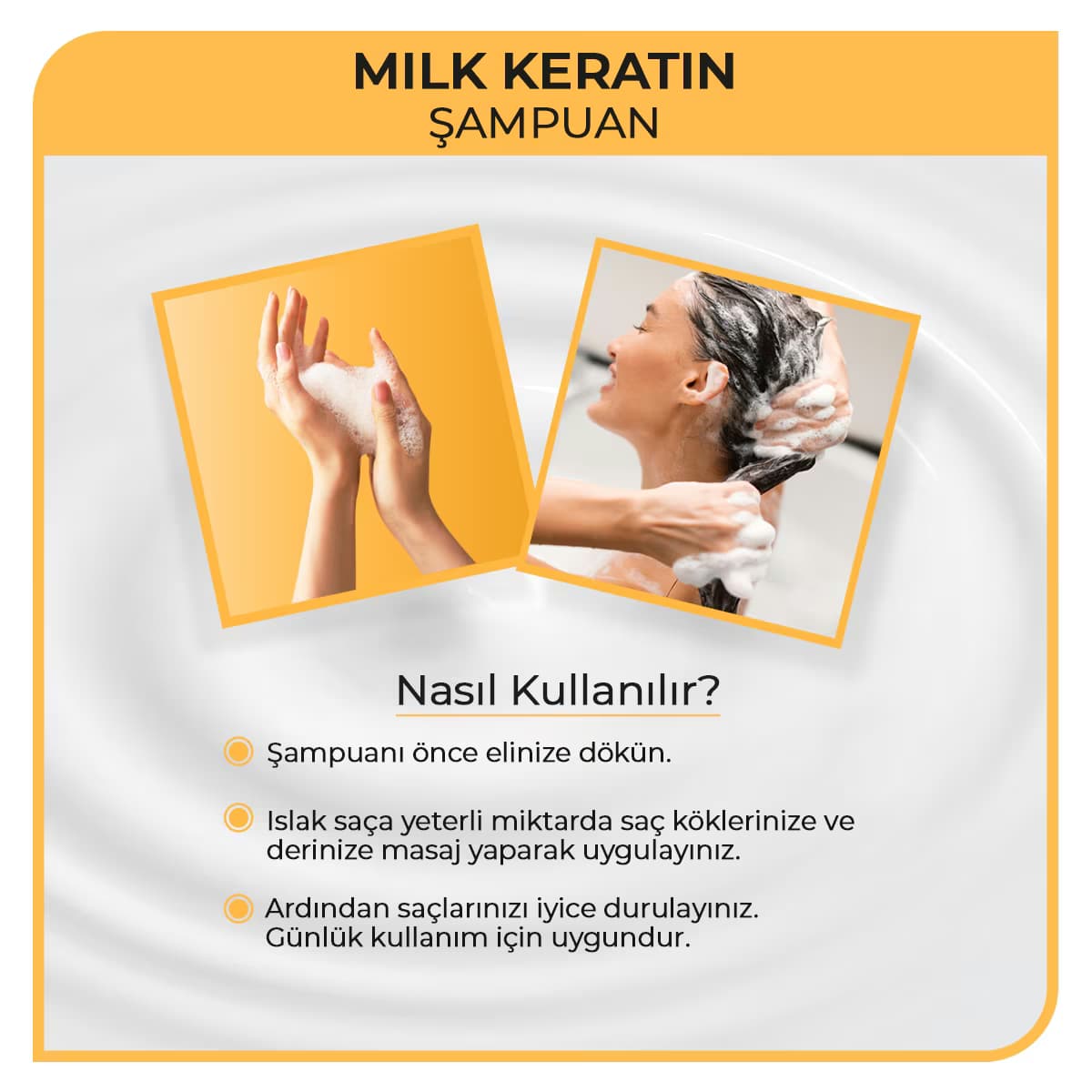 Morfose Milk Keratin Şampuan 500 ml 4