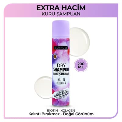 Morfose Ekstra Hacim Kuru Şampuan 200 ml