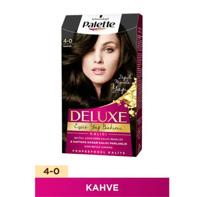 Palette Deluxe Saç Boyası 4-0 Kahve