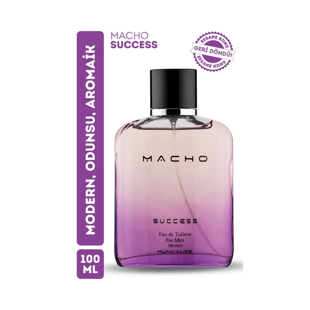 Macho EDT Erkek Parfüm Success 100 ml - Gratis