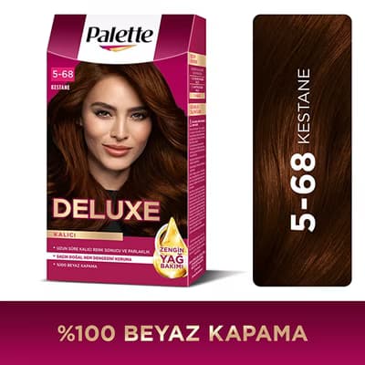 Palette Deluxe Saç Boyası 5-68 Kestane - Gratis