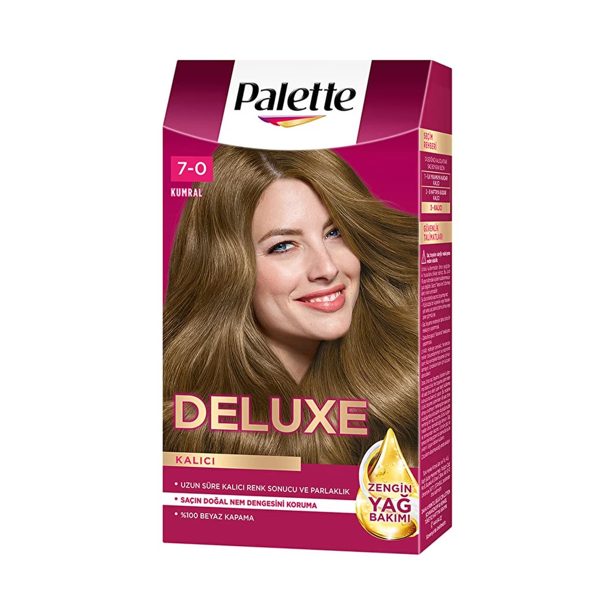 Palette Deluxe Saç Boyası 7-0 Kumral - Gratis 2