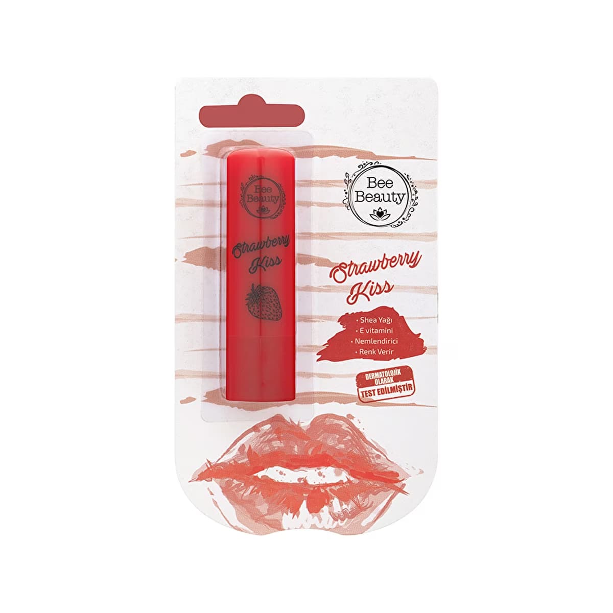 Bee Beauty Lip Balm Strawberry Kiss - Gratis