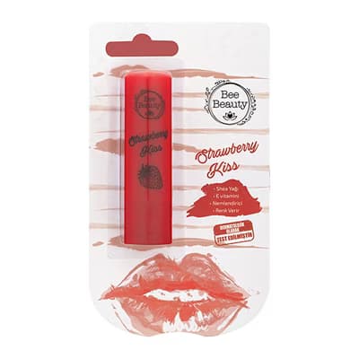 Bee Beauty Lip Balm Strawberry Kiss - Gratis