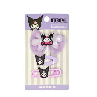 Kuromi Lisanslı Çocuk Toka UKB-K010 - Gratis