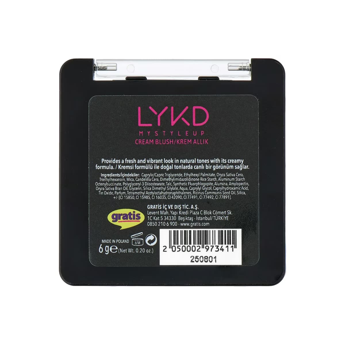 LYKD Krem Allık 696 Petal Rush - Gratis 4