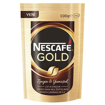 Nescafe Gold Ekonomik Paket 100 gr - Gratis