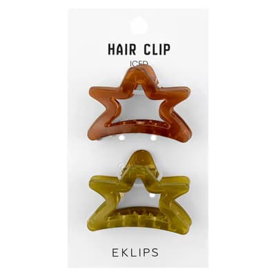Eklips Buzlu Yıldız Toka Natural - Gratis